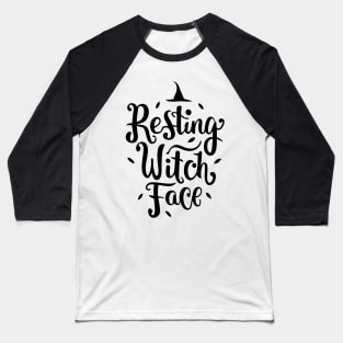 Resting Witch Face Baseball T-Shirt